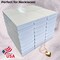 Made in the USA - 48 White Gloss Jewelry Boxes 5-7/16" x 3-1/2" x 1" Cardboard 2 piece jewelry boxes